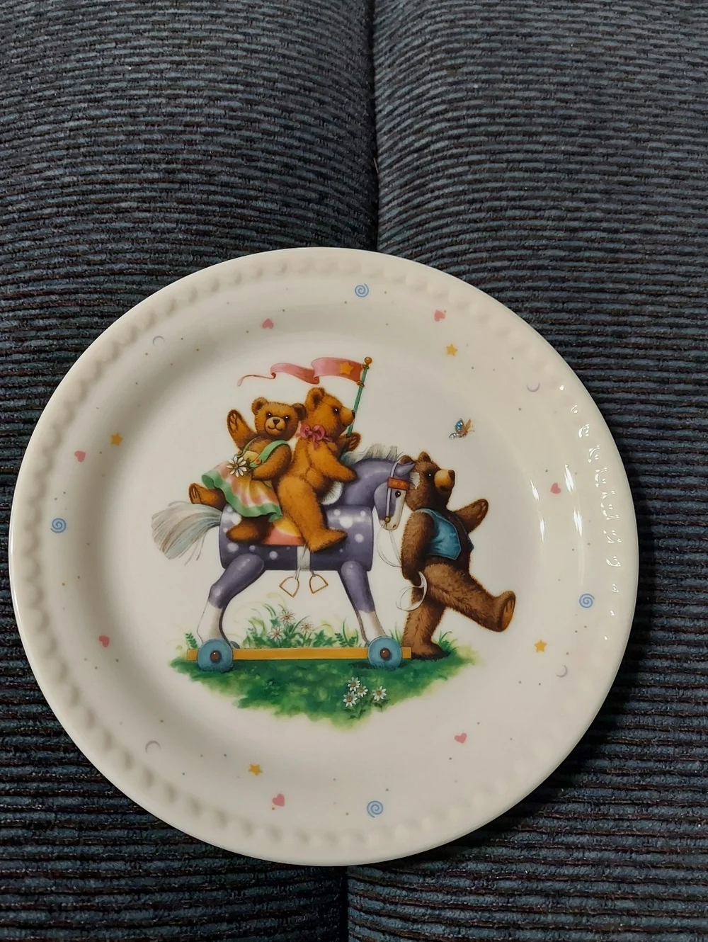 Vintage Lenox China Bears Heirloom Collection 3 Piece Set